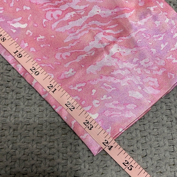 NWOT LEGGIADRO PRINT VISCOSE COTTON CAPRI IN PINK ZEBRA - Picture 9 of 10